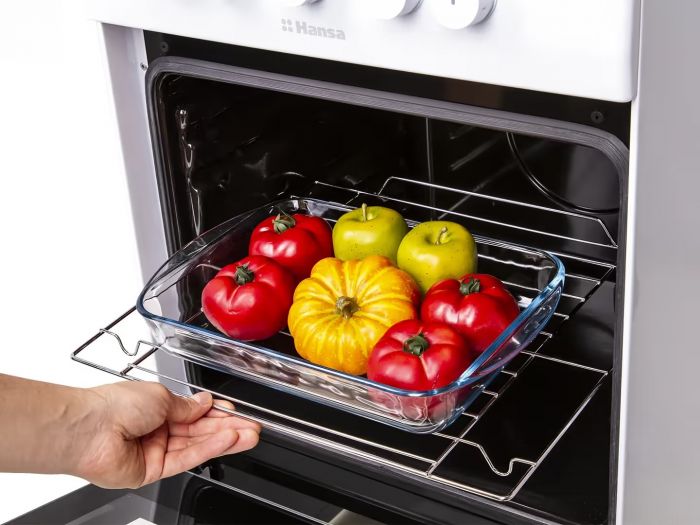 Плита Hansa електрична склокерамічна, 67л, 50x60см, білий