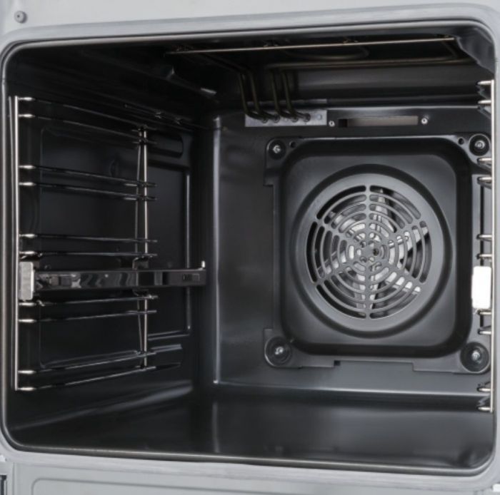 Плита Hansa електрична склокерамічна, 65л, 50x60см, дисплей, конвекція, білий