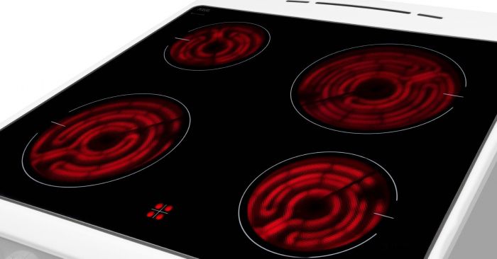 Плита Hansa електрична склокерамічна, 65л, 60x60см, дисплей, конвекція, білий