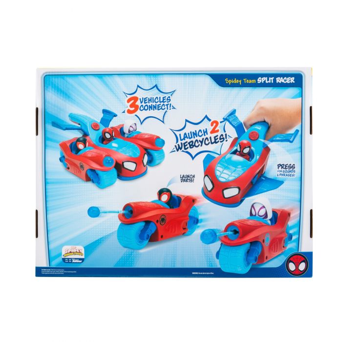 Ігровий набір 3 в 1 Spidey Deluxe Feature Vehicle Спліт команда Спайді (Spidey Team Split Racer)