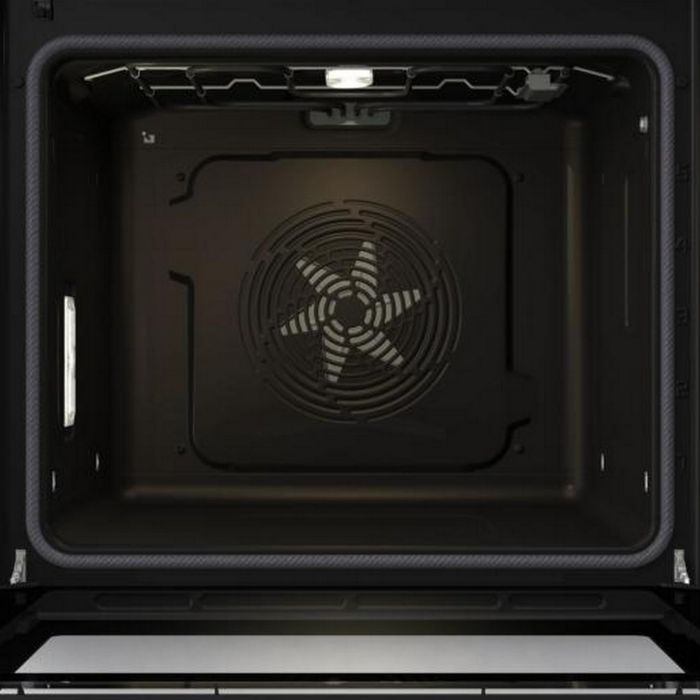 Духова шафа Gorenje електрична, 77л, A+, TouchFree, пара, дисплей, Wi-Fi керування, піроліз, готув. на різн рівнях, нерж
