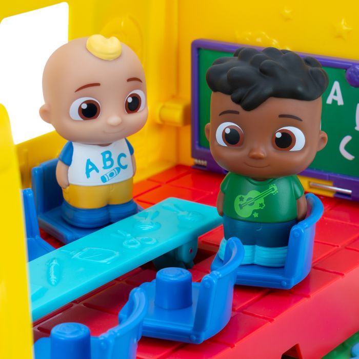 Ігровий набір CoComelon Vehicle Шкільний автобус трансформер, світло, звук