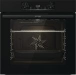 Духова шафа Gorenje електрична, 77л, A+, дисплей, IconLed, піроліз, чорний