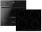 Комплект Hansa (духовка електрична + поверхня індукційна), чорний