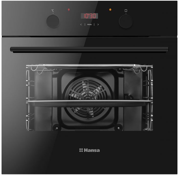 Комплект Hansa (духовка електрична + поверхня індукційна), чорний