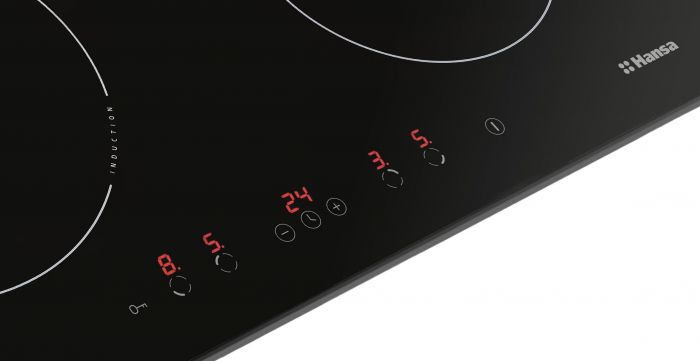 Комплект Hansa (духовка електрична + поверхня індукційна), чорний