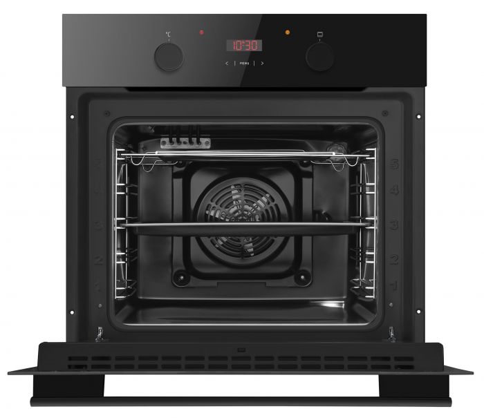 Комплект Hansa (духовка електрична + поверхня індукційна), чорний