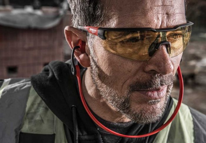 Окуляри захисні Milwaukee, протиосколкові, лінзи-жовті, полікарбонат