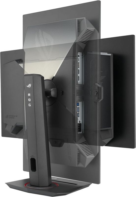Монітор Asus 26.5" ROG Strix XG27ACDNG 2xHDMI, DP, USB-C, 3xUSB, OLED, 2560x1440, 360Hz, 0.03ms, DCI-P3 99%, AdaptiveSync, Pivot, HDR400