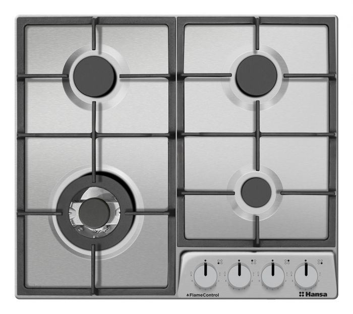 Варильна поверхня Hansa газова, 59см, чавун, нерж