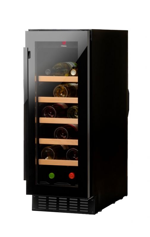 Холодильник Hansa для вина, 82x29.5х61.5, холод.відд.-63л, зон - 1, бут-20, ST, дисплей, чорний