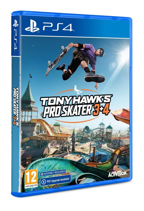 Гра консольна PS4 Tony Hawk Pro Skater 3+4, BD диск