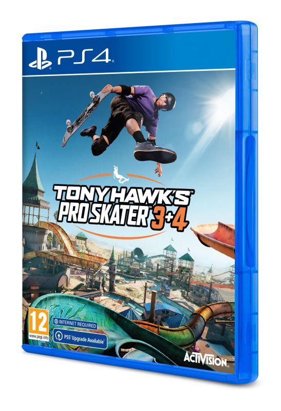 Гра консольна PS4 Tony Hawk Pro Skater 3+4, BD диск