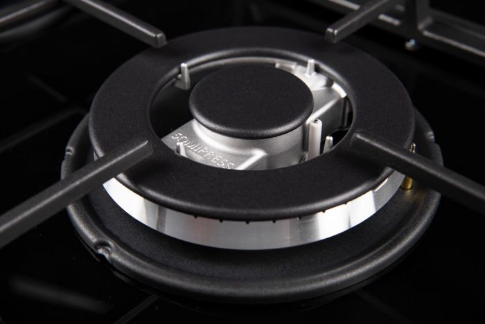 Варильна поверхня Hansa газова, 59см, чавун, чорний