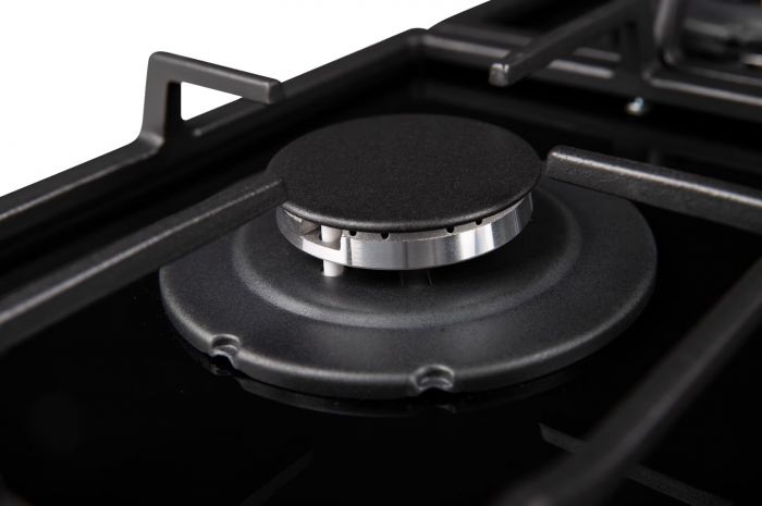 Варильна поверхня Hansa газова, 59см, чавун, чорний