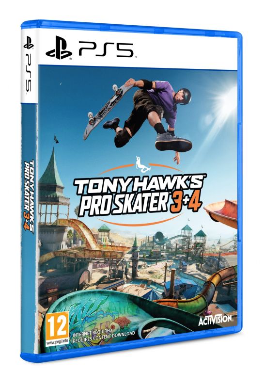 Гра консольна PS5 Tony Hawk Pro Skater 3+4, BD диск