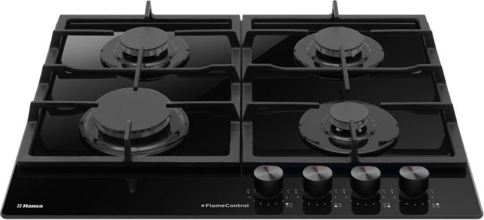 Варильна поверхня Hansa газова, 59см, чавун, чорний