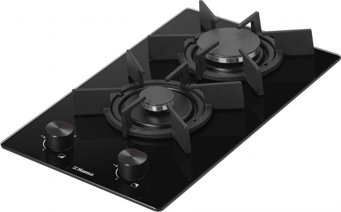 Варильна поверхня Hansa газова, 30см, чавун, чорний