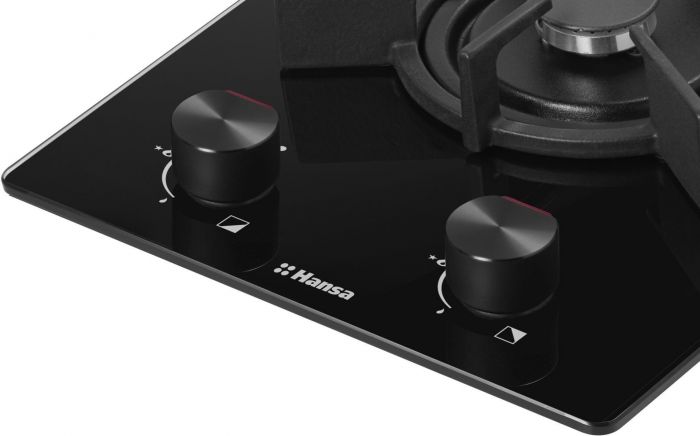 Варильна поверхня Hansa газова, 30см, чавун, чорний