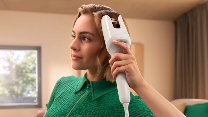 Стайлер  Philips WavePro Series 9000, 170-210С, дісплей, іонізація, кераміка, білий
