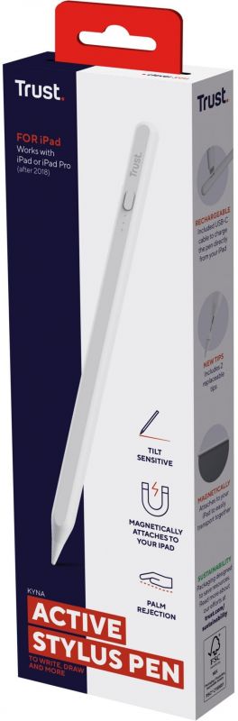 Cтилус Trust Kyna, білий