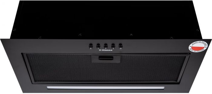 Витяжка Hansa вбудована, 55см, 280м3ч, чорний