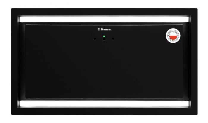 Витяжка Hansa вбудована, 60см, 455м3ч, чорний