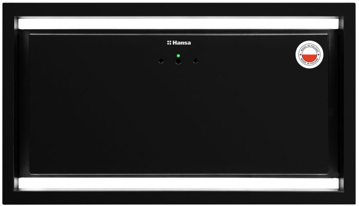 Витяжка Hansa вбудована, 60см, 455м3ч, чорний