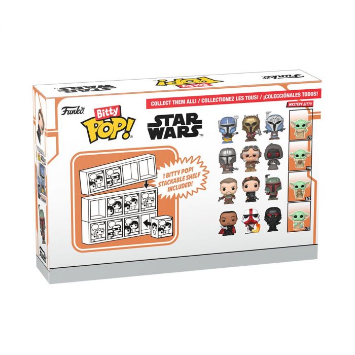 Набір подарунковий Funko POP (Bitty): Star Wars - Heavy Mandalorian 4pk