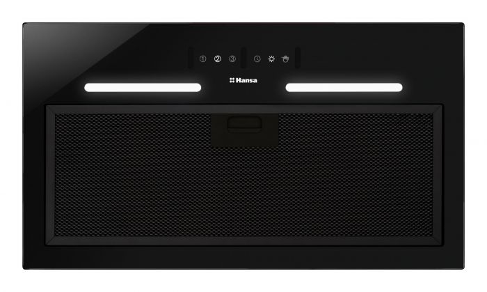 Витяжка Hansa вбудована, 55см, 462м3ч, чорний
