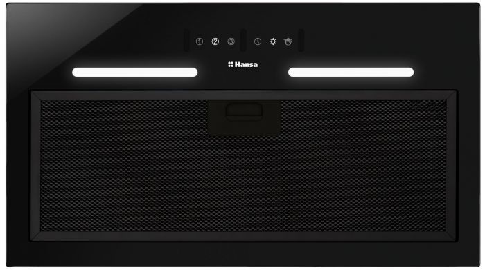 Витяжка Hansa вбудована, 55см, 462м3ч, чорний
