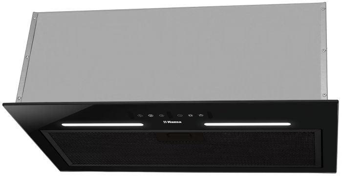 Витяжка Hansa вбудована, 55см, 462м3ч, чорний