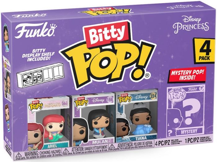 Набір подарунковий Funko POP (Bitty): Disney - Ariel 4pk