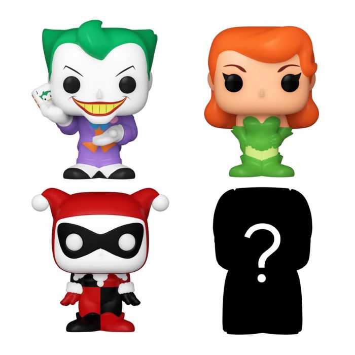 Набір подарунковий Funko POP (Bitty): DC - Harley Quinn 4pk