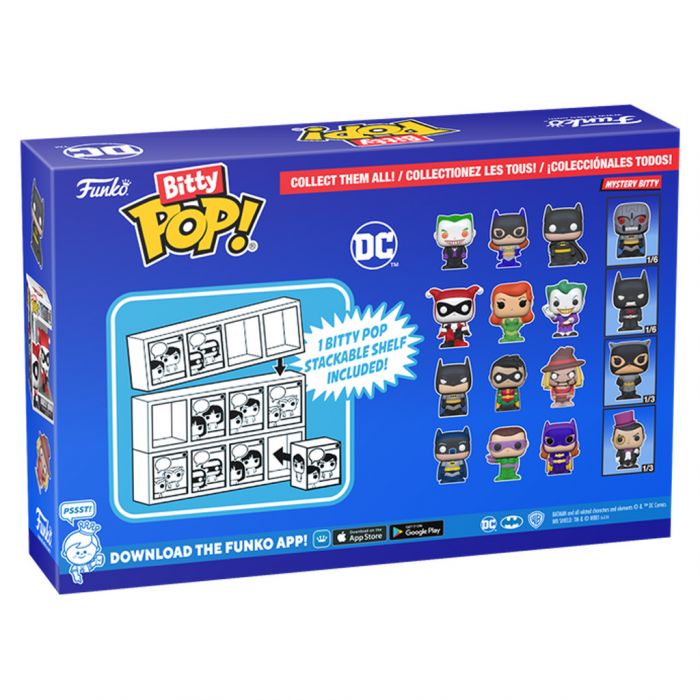 Набір подарунковий Funko POP (Bitty): DC - Harley Quinn 4pk