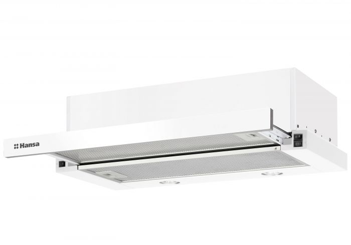 Витяжка Hansa телескопічна, 60см, 389м3ч, білий