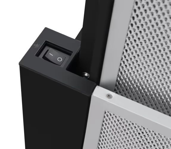 Витяжка Hansa телескопічна, 60см, 270м3ч, чорний