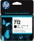 Картридж струменевий HP 712 DesignJet T230/T630/T650 Black 80ml