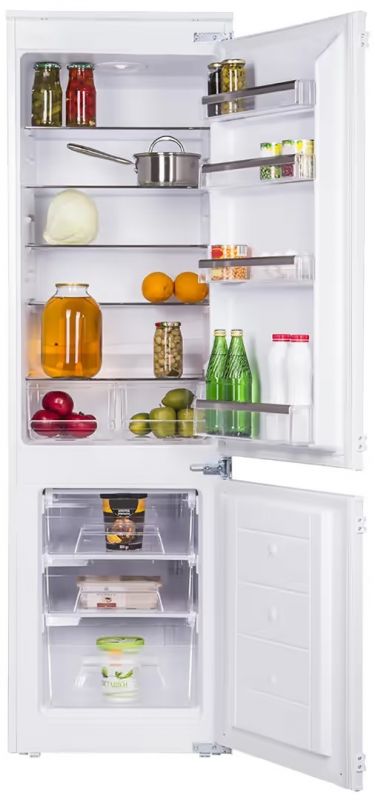 Холодильник Hansa вбудований з нижн. мороз., 177x54x54, xолод.відд.-182л, мороз.відд.-60л, 2дв., А++, ST, білий