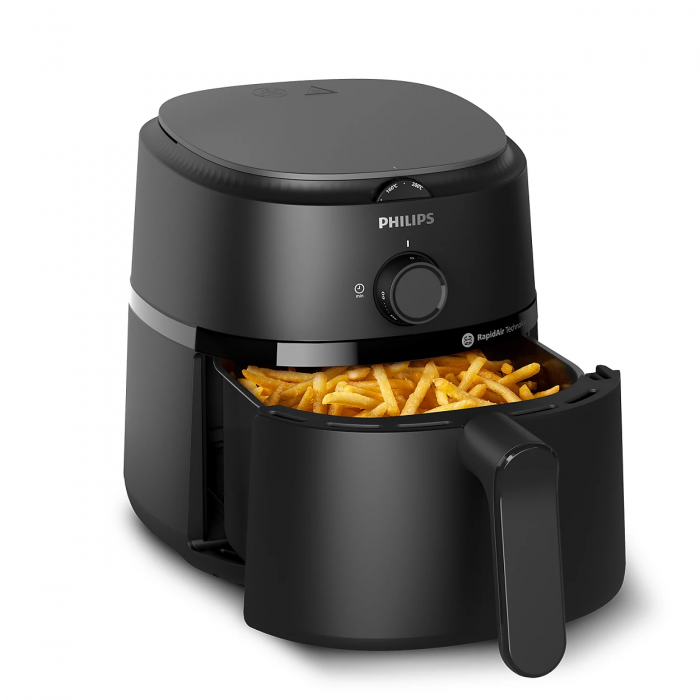 Мультипіч Philips Ovi S, 1500Вт, чаша-3.4л, механічне керув., пластик, чорний