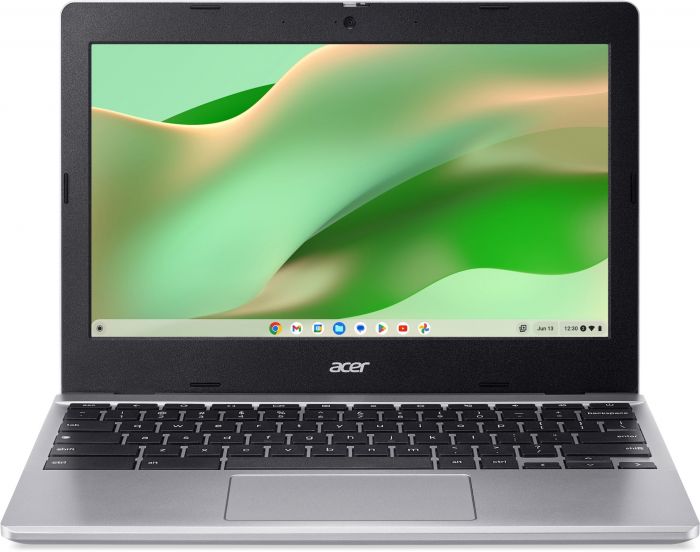 Ноутбук Acer Chromebook CB311-12H 11" IPS, Intel C N100, 4GB, F64GB, UMA, ChromeOS, сріблястий