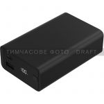 Акумулятор портативний літій-іонний Power Bank 2E 20000мА·год, 65Вт, PD, QC, чорний