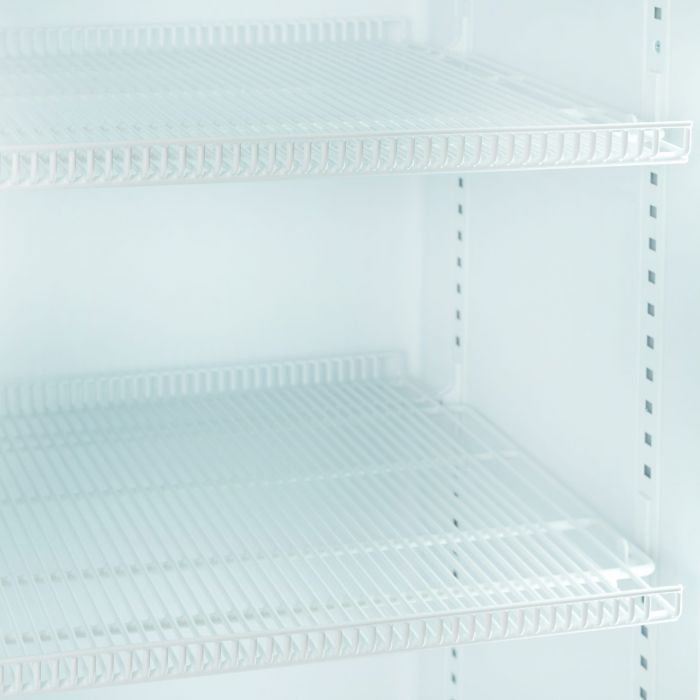 Холодильна вітрина Snaige, 202.5x60х73, 455л, полок - 5, зон - 1, бут-252, 1дв., ST, банер, білий