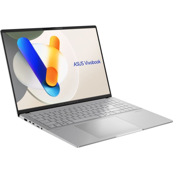 Ноутбук ASUS Vivobook S 16 M5606UA-MX011 16" 3.2K OLED, AMD R7-8845HS, 16GB, F1TB, UMA, NoOS, Сріблястий