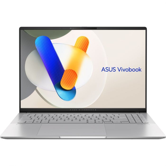 Ноутбук ASUS Vivobook S 15 M5506UA-MA054 15.6" 3K OLED, AMD R7-8845HS, 16GB, F512GB, UMA, NoOS, Сріблястий