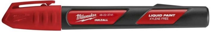 Маркер Milwaukee InkZAll  LP, водостійкий, уф-стійкі, червоний