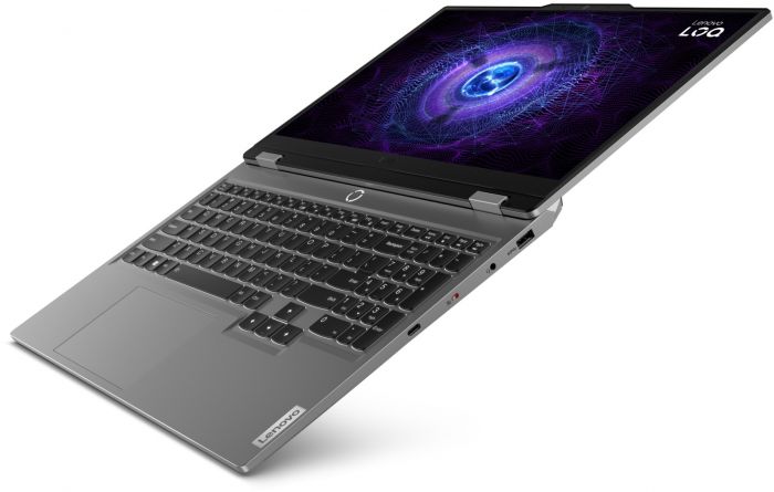 Ноутбук Lenovo LOQ-15IAX9 15.6" FHD IPS AG, Intel i5-12450HX, 12GB, F512GB, NVD2050-4, DOS, сірий