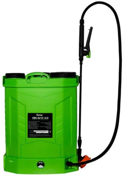 Обприскувач акумуляторний Gartner GBS-16/12 v2.0 16л 12В 5бар 2.6л·хв