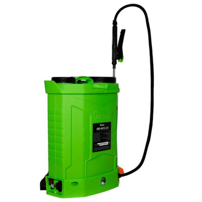 Обприскувач акумуляторний Gartner GBS-16/12 v2.0 16л 12В 5бар 2.6л·хв
