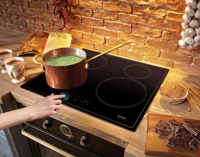 Варильна поверхня Gorenje індукційна, 60см, PowerBoost, TouchControl, StayWarm, блокування від дітей, чорний